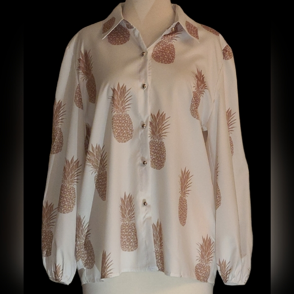White blouse size 2XL - Picture 5 of 6